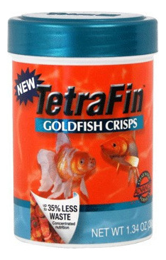 Alimento Peces Tetrafin Goldfish Crisps Color 38gr Tetra