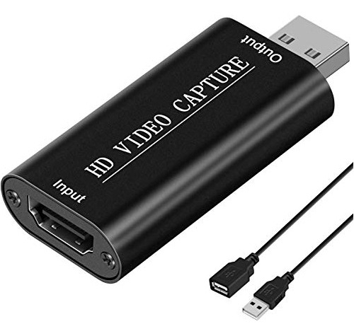 Tarjeta De Captura De Video Hdmi A Usb Hdmi A Usb 1080p...