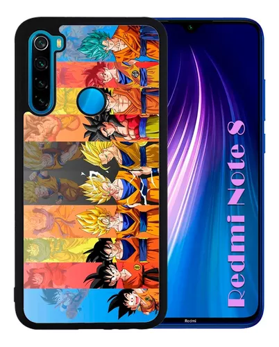 Funda Xiaomi Redmi Note 8 Goku Evolucion Dragon Ball Tpu/al
