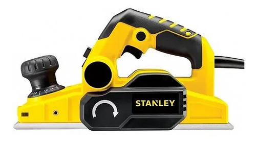 Cepilladora eléctrica de mano Stanley STPP7502 82mm 120V color amarillo