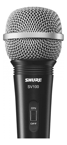 Micrófono Shure Sv100 con cable de 4,5 metros