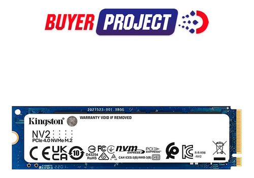 Disco Solido Ssd Kingston Snv2s/500g De 500gb Nvme M.2 2280