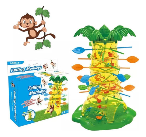 Salva Al Mono Enredados Monkeys Juego De Mesa Motricidad