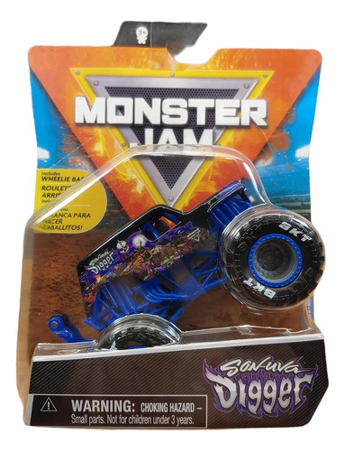 Monster Jam, Camión Monster Digger Oficial Son-uva, Vehículo