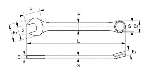 Llave Combinada Fija 20mm Irimo