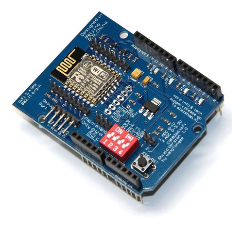 Shield Esp8266 Web Sever Serial Wifi 802.11 B/g/n Arduino