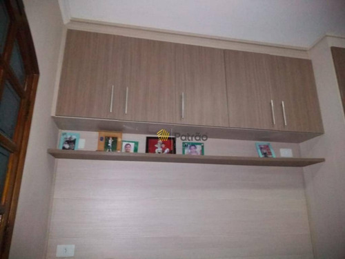 Sobrado Com 3 Dormitórios À Venda, 189 M² Por R$ 450.000,00 - Jardim Santo André - Santo André/sp - So0892