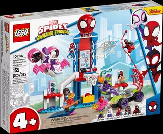 Lego 10784 Cuartel General Aracnido De Spiderman Cantidad De Piezas 155