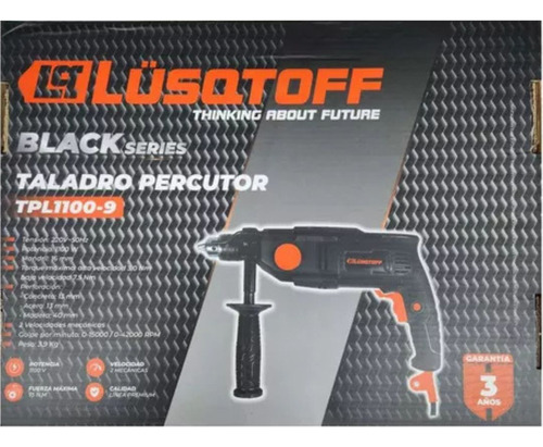 Taladro Percutor Eléctrico Lusqtoff 42000rpm 1100w 16mm