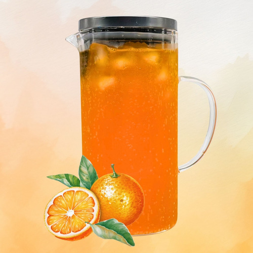 Jarra Borossilicato Com Tampa Capacidade De 1,3l Cor Prata