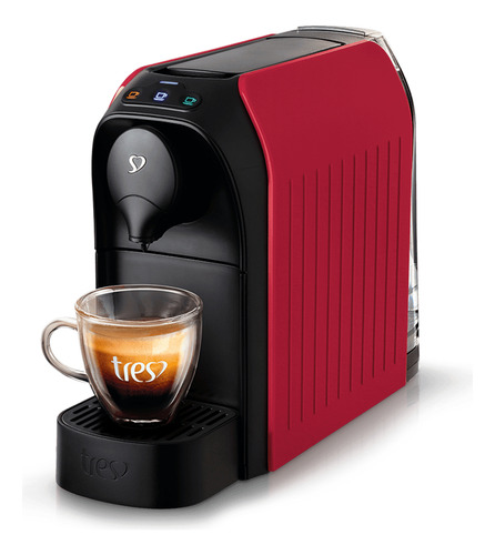 Kit Cafeteira Espresso Passione Automática + 10 Cápsula 3cor