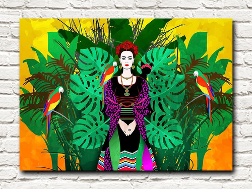 Cuadro Decorativo 55x80 Frida Kahlo