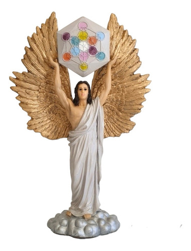 Arcangel Metatron Hermosa Figura De Resina Proteccion Y Amor