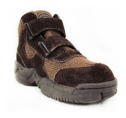 Zapatos Para Niños Pocholin Botas Marron Negro Azul