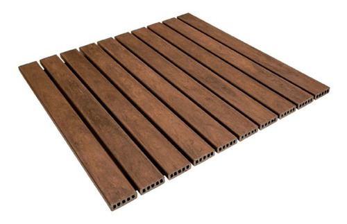 Baldosas Pvc Wpc Deck Simil Madera Exterior Resistente Agua