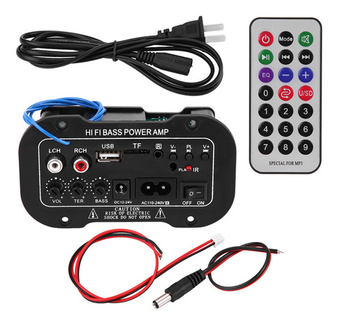 5 Pulgadas Auto Coche Digital Bluetooth Amplificador Hifi Ba