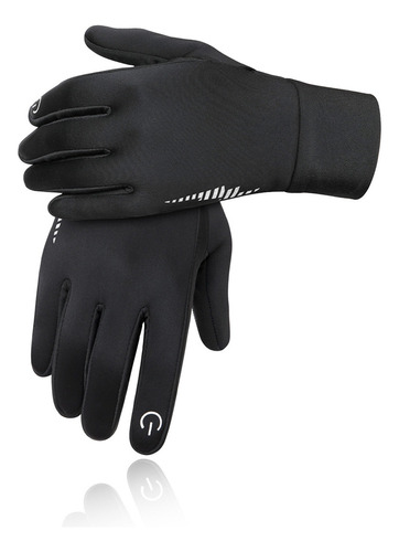 Guantes Impermeables Reflectantes Frío Cálido Noche Correr A