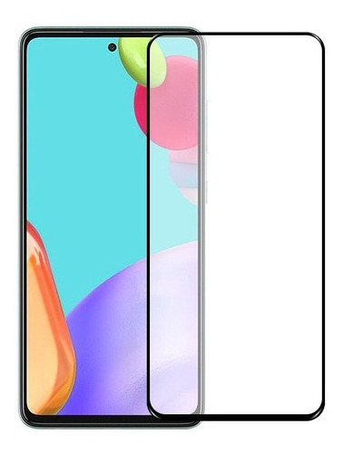 Vidrio Templado Full Cover Glue Para Samsung Galaxy A71