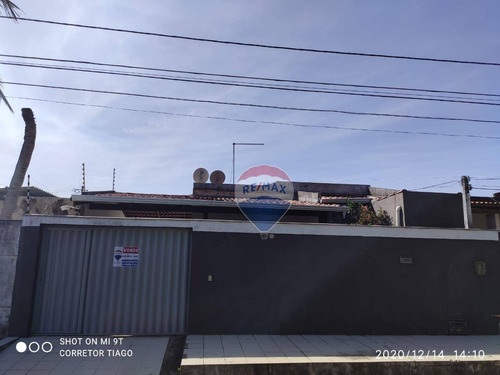 Ótima Casa Com Piscina E Churrasqueira À Venda - 200m² - Emaús - Parnamirim/rn - Ca0210