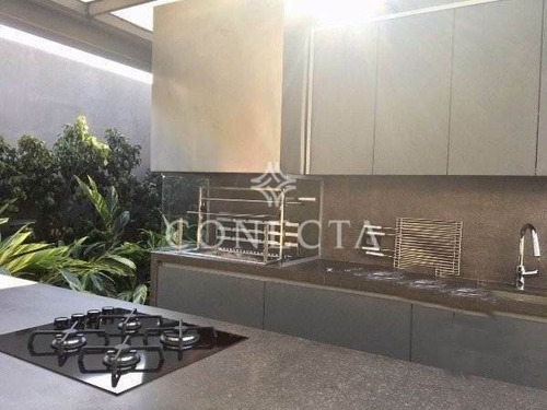 Imagem 9 de 29 de Alphaville 01 | Casa Alto Padrão | Estilo Moderno E Contemporâneo | 4 Suítes | Sauna | Piscina - Cnc1261