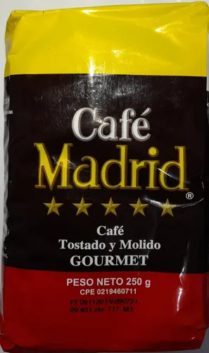 Café Madrid 250 G (hecho En Venezuela)