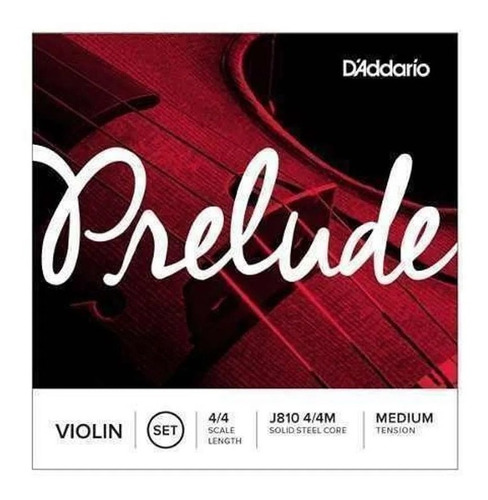 Juego Encordado 4 Cuerdas Para Violin D'addario J810 4/4m