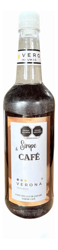 Jarabe Cafeteria 1l Endulzante Sabor Cafe 50 Sabor Diferente