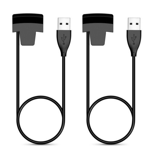 2pcs Recambio Cargador Usb Cable Cable De Carga Para Fitbit 