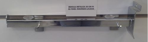 Gancho Mensula Para Panel P/ Vidrio 30 Cms X 10 Unidades