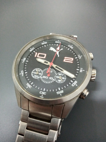 relogio puma stainless steel 805