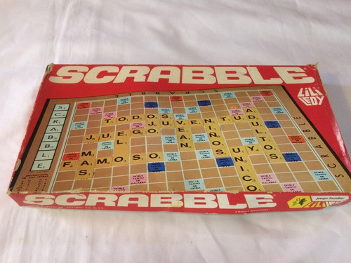 Scrabble Lili Ledy De Los Años 80s Juego De Mesa  