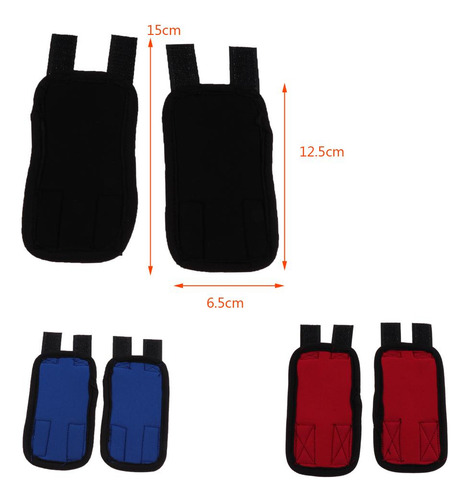2x Para Proteger De Pierna De Perro Gato Accesorios Rojo S