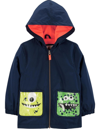 Campera Carters Lluvia Monstruos Flaber