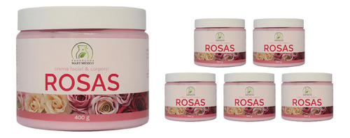  Crema Facial & Corporal De Rosas (400g) 6 Pack