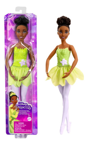 Muñeca Disney Princesa Bailarina Tiana Mattel Ballet