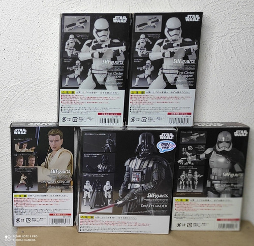 S.h.figuarts Star Wars 5 Piezas (Usado)