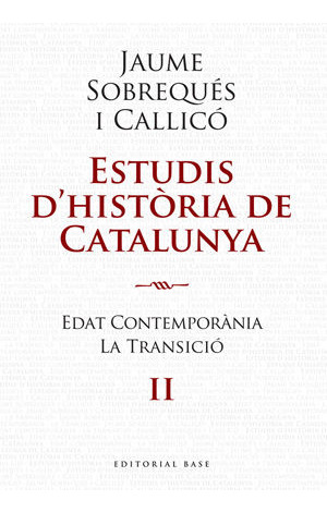 Estudis D'història De Catalunya - Vol. Ii (libro Original)