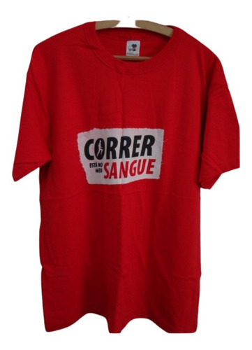 Camisa Correr Esta No Meu Sangue