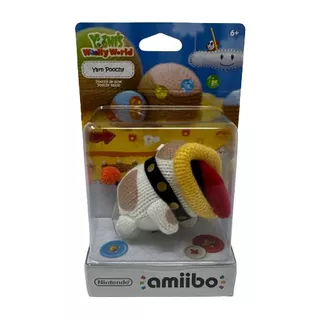 Amiibo Yarn Poochy Nintendo Switch Wii U 3ds Yoshis Wooly