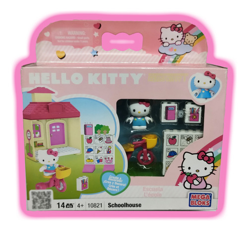 Mega Bloks Hello Kitty Schoolhouse Escuela Set Megabloks