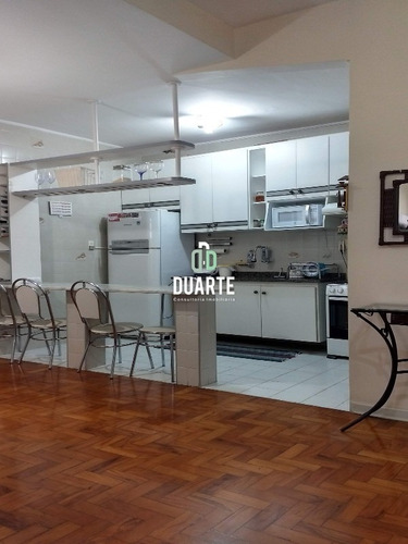 Imagem 5 de 25 de Vendo Lindo Apartamento Em São Vicente, Itararé, 2 Quartos, Sala, Cozinha, 1 Banheiro Grande, Elevador - Ap02893 - 68403188