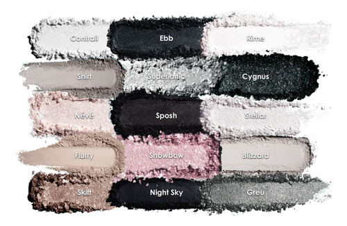 Natasha Denona Xenon Eyeshadow Palette Paleta De Sombras