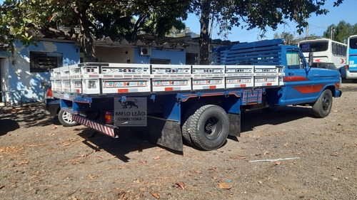 Imagem 15 de 15 de Ford F-4000 4x2 Com Carroceria De Madeira - 91/92