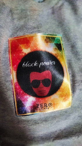 Imagem 1 de 1 de Camiseta T-shirt Black Power (masculino) Zero Lifestyle
