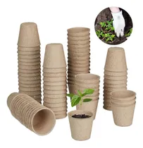 Comprar X50 Macetas Biodegradables Maceteros Semillas Para Plántulas