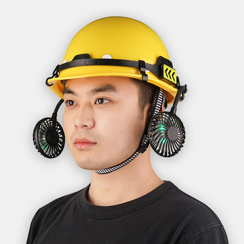 Ventilador De Enfriamiento De Sombrero Duro Personal