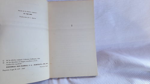 El Square Marguerite Duras Seix Barral