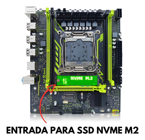 Kit Intel Xeon E5 2650 V4 + X99 + 16gb Memória Ddr4 + Cooler