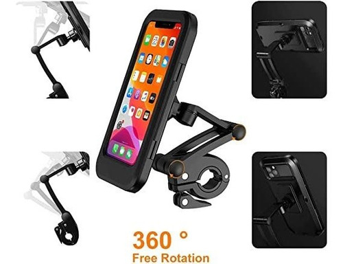 *soporte De Celular Impermeable Para Bicicleta* [h601] 