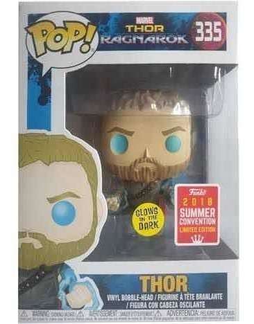 Thor 335 Funko Pop Ragnarok Summer Conv 2018 Glow In Dark